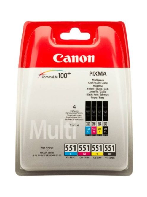 Canon CLI551 Cartridge MULTI C / M / Y / Bk
