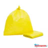 Szemeteszsák 240 liter 100 x 125 cm 80 mikron sárga