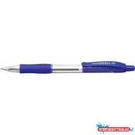   Golyóstoll 0,7mm, kék átlátszó test, Penac CCH-3, írásszín kék