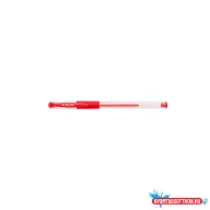 Zselés toll 0,5mm, kupakos GEL-Ico, írásszín piros