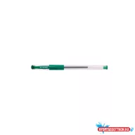 Zselés toll 0,5mm, kupakos GEL-Ico, írásszín zöld