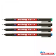 Alkoholos marker 0,6mm, 141F Edding fekete