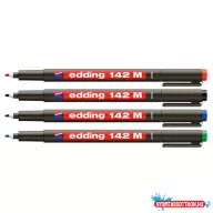 Alkoholos marker 0,6mm, 141F Edding piros