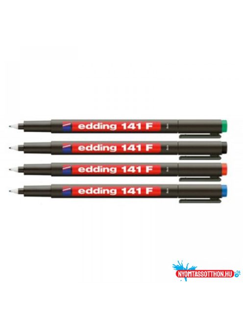 Alkoholos marker 0,6mm, 141F Edding kék