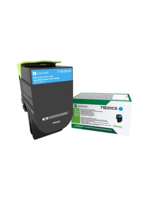 Lexmark CS31 / 41 / 51x Cyan CRTG Return (Original)