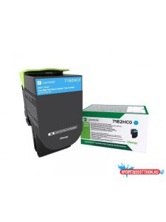   Lexmark CS/CX/417/517 Extra High Return Toner Cyan 3.500 oldal (Eredeti) 71B2HC0
