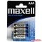 Elem AAA mikro LR03 alkaline 4 db/csomag, Maxell