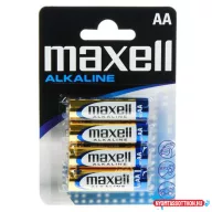 Elem AA ceruza LR6 alkaline 4 db/csomag, Maxell