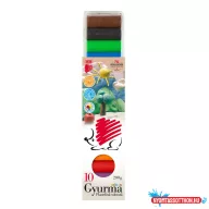 Gyurmakészlet, 200g. Süni Ico 10 különféle szín