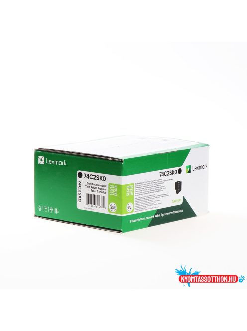 Lexmark 74C2SK0 Toner (Eredeti)