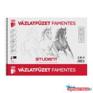 Vázlatfüzet B4, 160g. famentes Student