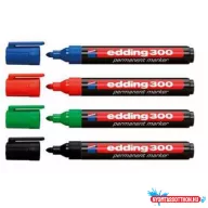 Alkoholos marker 1,5-3mm, kerek Edding 300 fekete