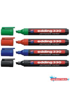 Alkoholos marker 1-5mm, vágott Edding 330 zöld