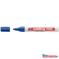 Lakkmarker 2-4mm, kerek Edding 750 kék