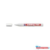 Lakkmarker 2-4mm, kerek Edding 750 fehér