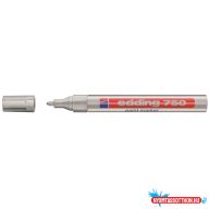 Lakkmarker 2-4mm, kerek Edding 750 ezüst