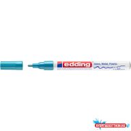Lakkmarker 1-2mm, kerek Edding 751 világoskék