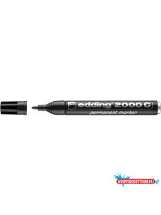 Alkoholos marker 1,5-3mm, kerek hegyû, Edding 2000 fekete