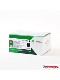   Lexmark CS / CX727 / CS728 Return Toner Black 13K (Original) 75B20K0