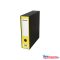 Tokos iratrendezõ A4, 8cm, Fornax Prestige sárga