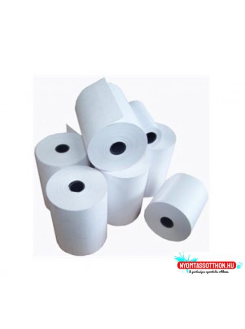 Cash register tape thermo roll 80x40x12mm printed / 10pcs