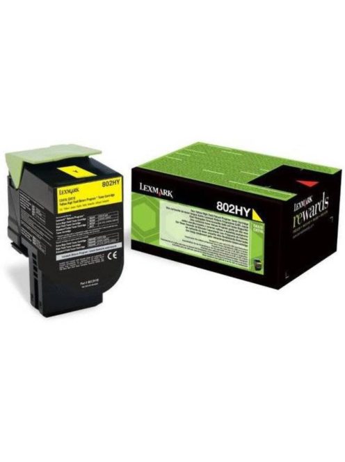 Lexmark CX31/41/51x Yellow CRTG High Return (Eredeti)