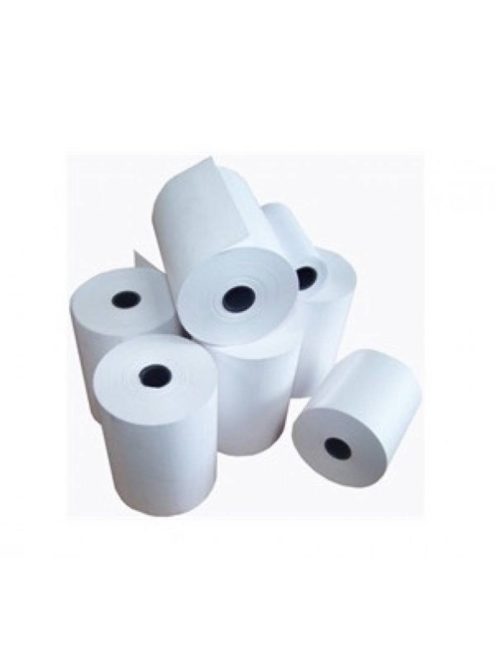Cash register tape thermo roll 80x50x12mm printed / 5pcs