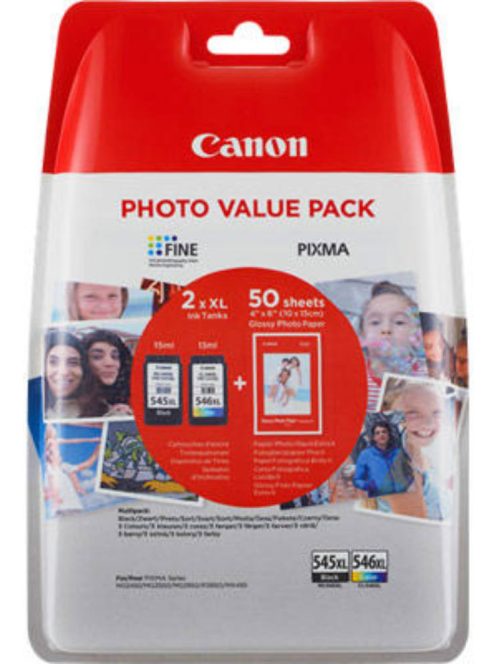 Canon PG545XL + CL546XL + 10x15 GP501 Multipack / Original /