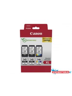   Canon PG-545XLx2 (2x15 ml) + CL-546XL (1x13 ml) Multipack (Eredeti)