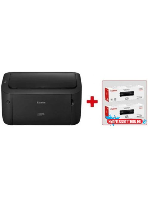 Canon i-SENSYS LBP6030 mono lézer egyfunkciós nyomtató fekete, Bundle modell (+2db Canon CRG725 toner)