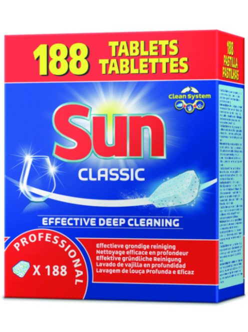 Sun Professional Classic Tablets gépi mosogató tabletta 188db-os