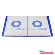 Iratvédõ mappa A4, 40 tasakos Bluering(R), kék