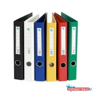   Gyûrûskönyv A4, 3,5cm, 4 gyûrûs PP/PP Bluering(R) Prémium piros