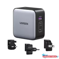 UGREEN GaN 65W gyorstöltő 3 portos CD296