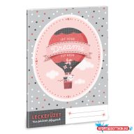 Ars Una Fly High nyuszis A/5 leckefüzet