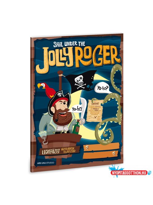 Ars Una Jolly Roger kalózos A/5 leckefüzet