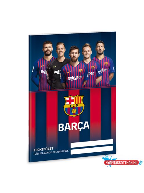 FC Barcelona A/5 leckefüzet