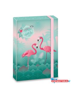 Ars Una Pink flamingo A/4 füzetbox