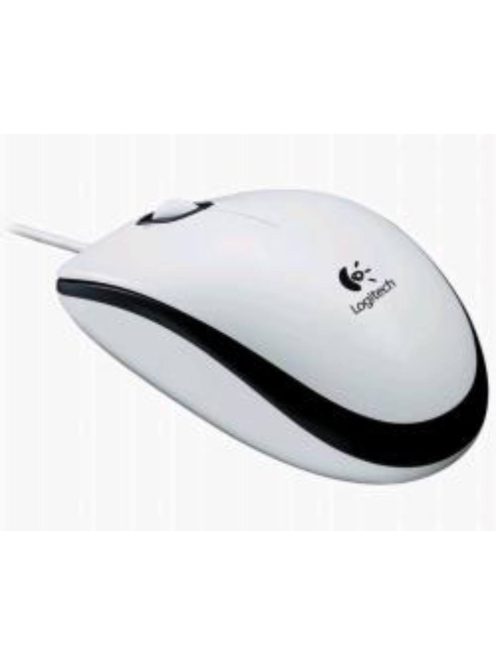 Logitech M100 Optical Mouse USB White