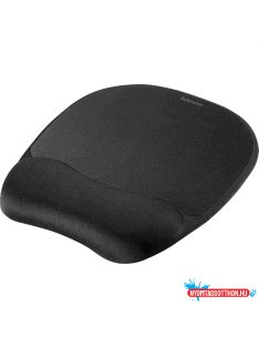   Egérpad csuklótámasszal, memoryhab töltésû, Fellowes(R) Memory Foam, fekete