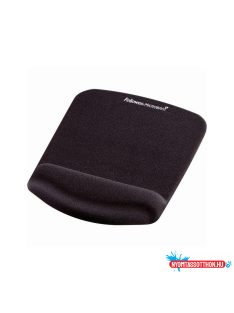   Egérpad csuklótámasszal, habtöltésû, Fellowes(R) PlushTouch, fekete