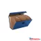 Irattartó -. harmonikatáska, karton, 250 x 362 x 124 mm.,19 rekeszes, Fellowes® Bankers Box Handifile, kék