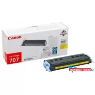 Canon CRG 707 Toner Yellow 2.500 oldal kapacitás
