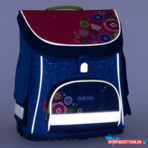 Ars Una La belle fleur mágneszáras iskolatáska