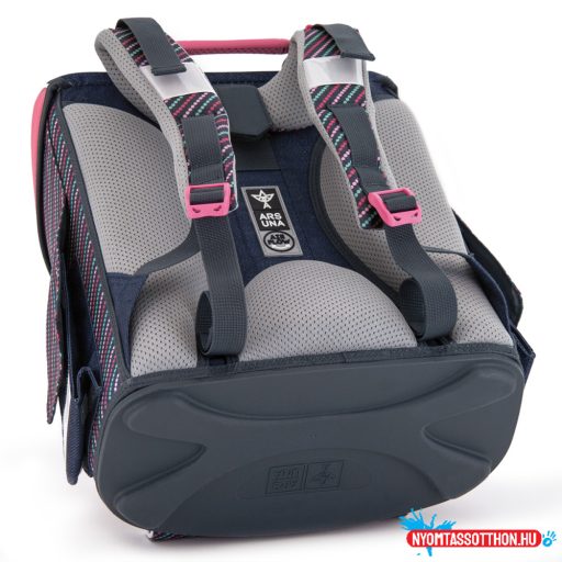 Ars Una Think Pink mágneszáras iskolatáska