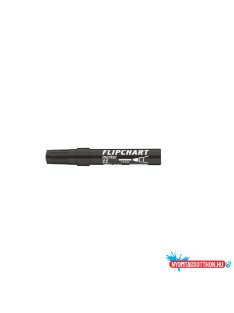 Flipchart marker vízbázisú 3mm, kerek Artip 11 fekete