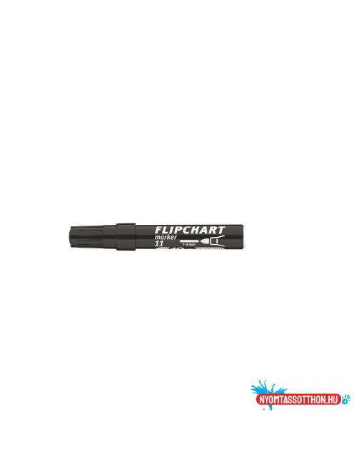 Flipchart marker vízbázisú 3mm, kerek Artip 11 fekete
