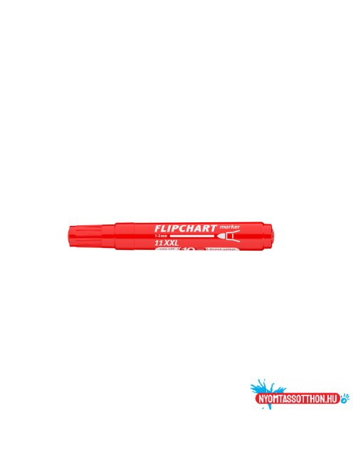 Flipchart marker vízbázisú 3mm, kerek Artip 11XXL piros