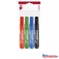   Flipchart marker vízbázisú 3mm, kerek Artip11XXL, 4 különféleszín