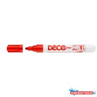 Lakkmarker, decomarker 2-4mm, kerek Ico piros